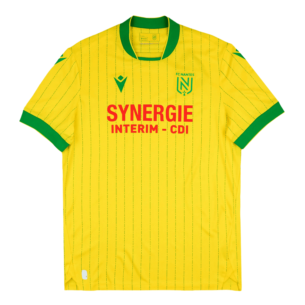 FC Nantes Home Soccer Jersey 2025/26 - Football Shirt | SmartJerseys | Official Quality