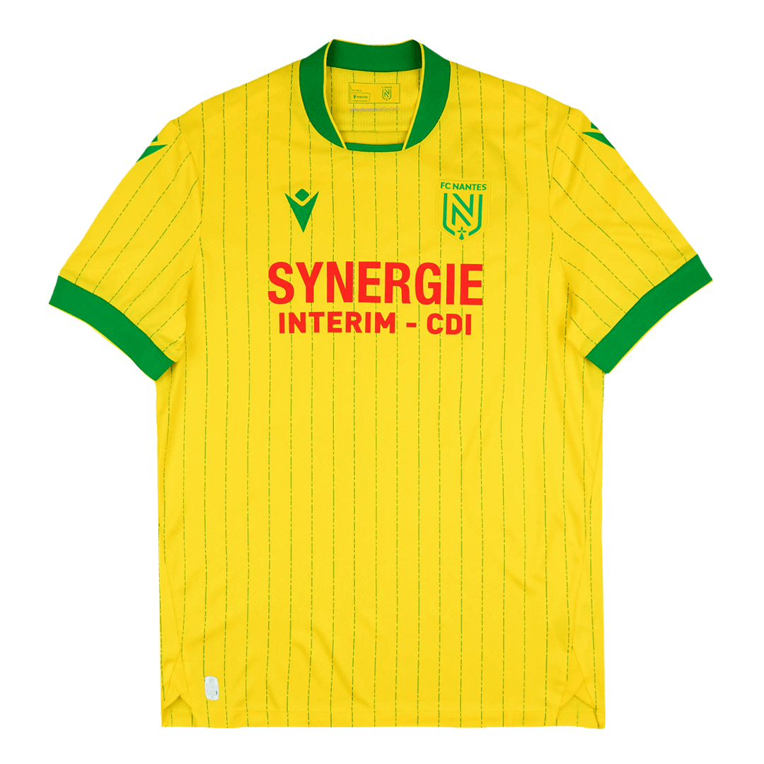 FC Nantes Home Soccer Jersey 2025/26 - Football Shirt | SmartJerseys | Official Quality