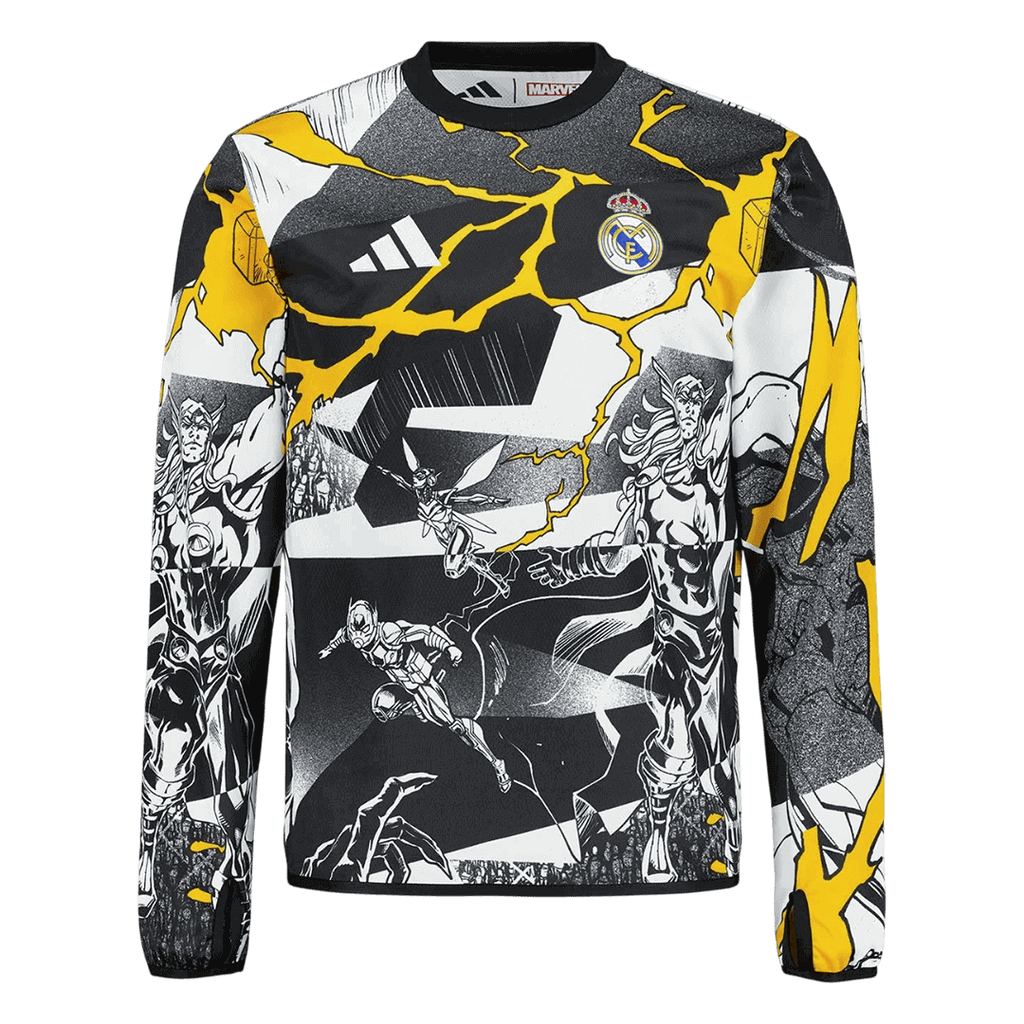 Real Madrid Long Sleeve Soccer Jersey 2025/26