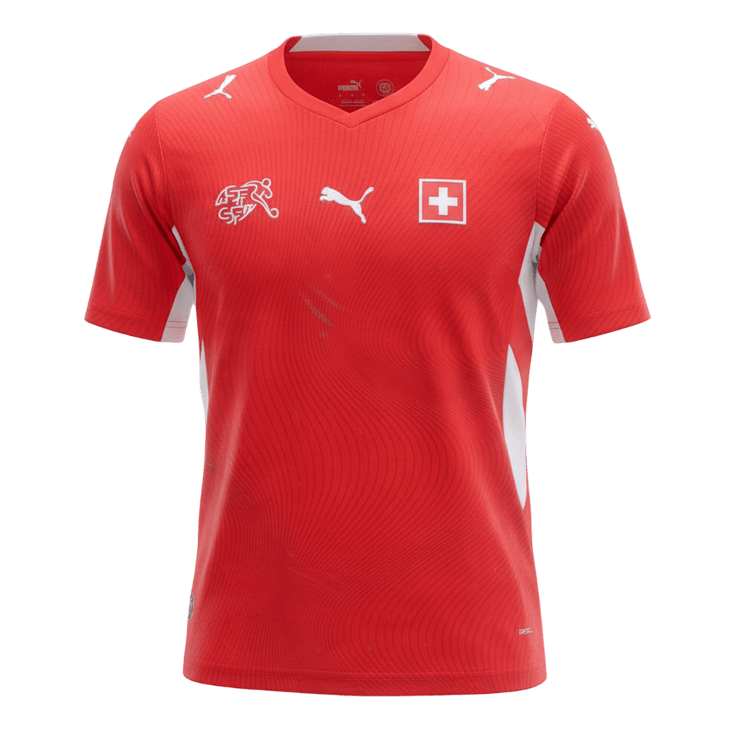 Switzerland Home Soccer Jersey World Cup 2026 Red - Football Shirt | SmartJerseys | Official Quality