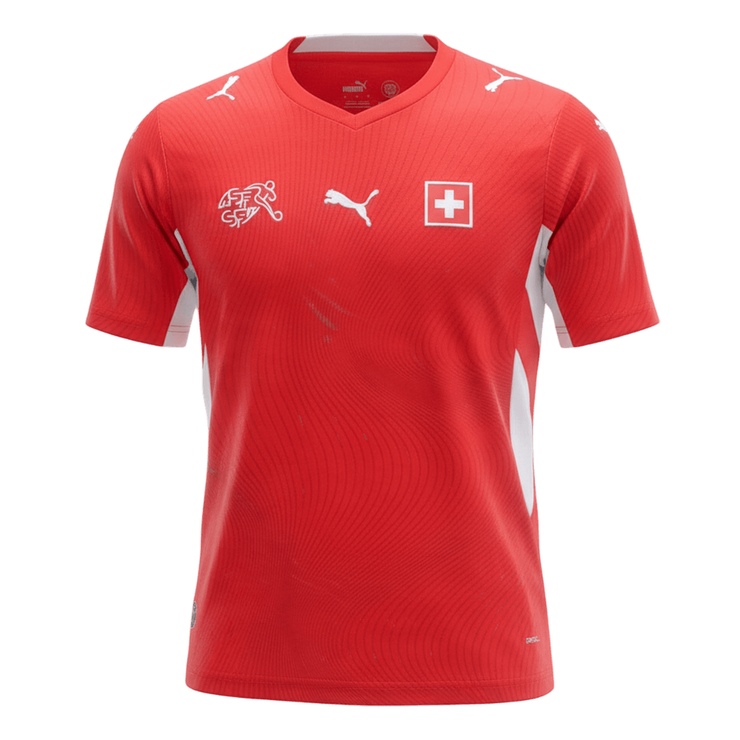 Switzerland Home Soccer Jersey World Cup 2026 Red - Football Shirt | SmartJerseys | Official Quality