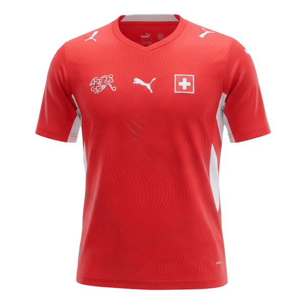 Switzerland Home Soccer Jersey World Cup 2026 Red - Football Shirt | SmartJerseys | Official Quality