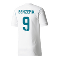 Real Madrid BENZEMA #9 Home Soccer Jersey Retro 2017/18 - Football Shirt | SmartJerseys | Official Quality