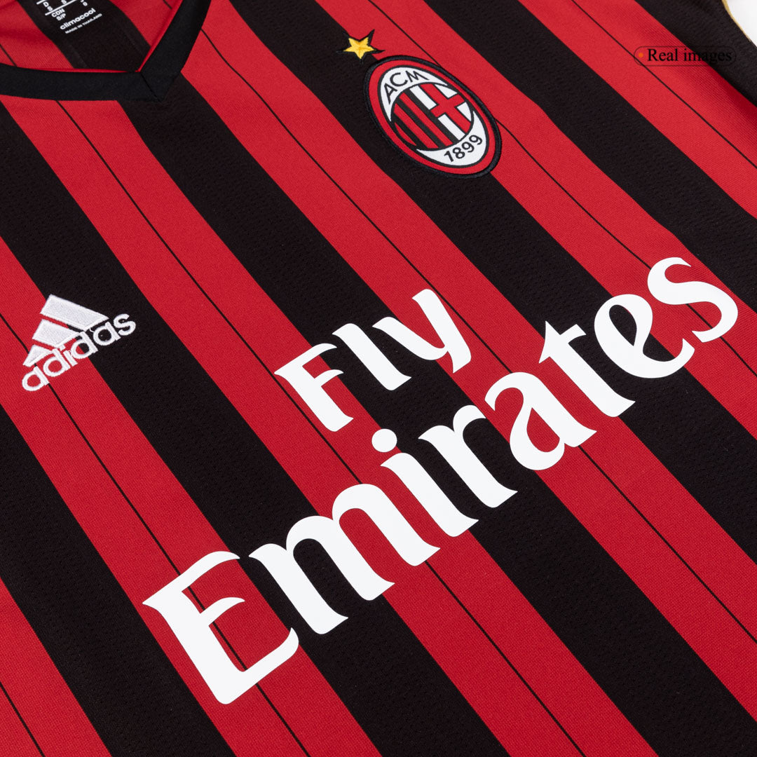 Maillot domicile rétro de l'AC Milan 2013/14
