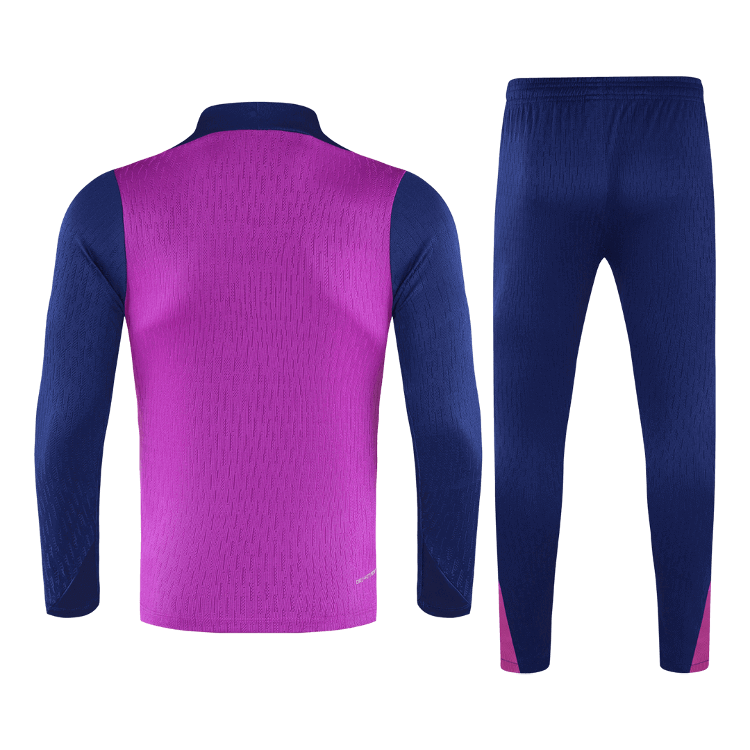Sudadera del Barcelona 2025/26 - Morada (Camiseta + Pantalón)
