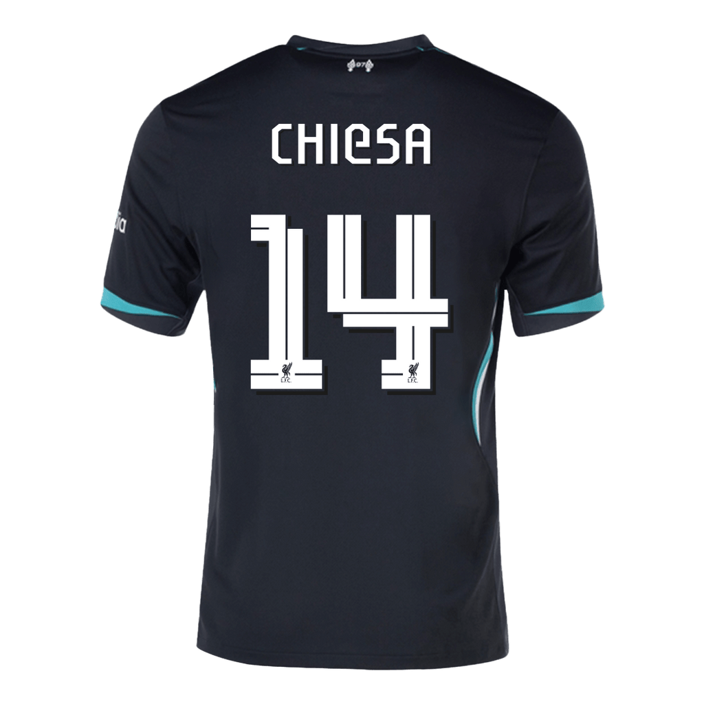 Liverpool CHIESA #14 Away Jersey 2024/25 - UCL Edition