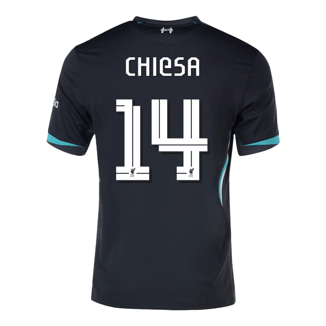Liverpool CHIESA #14 Away Jersey 2024/25 - UCL Edition