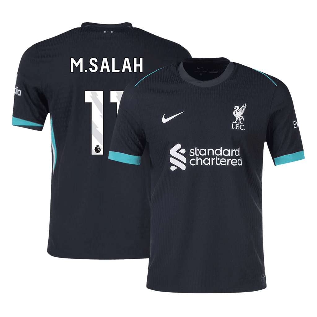 Liverpool M.SALAH #11 Away Soccer Jersey Authentic 2024/25 - Football Shirt | SmartJerseys | Official Quality