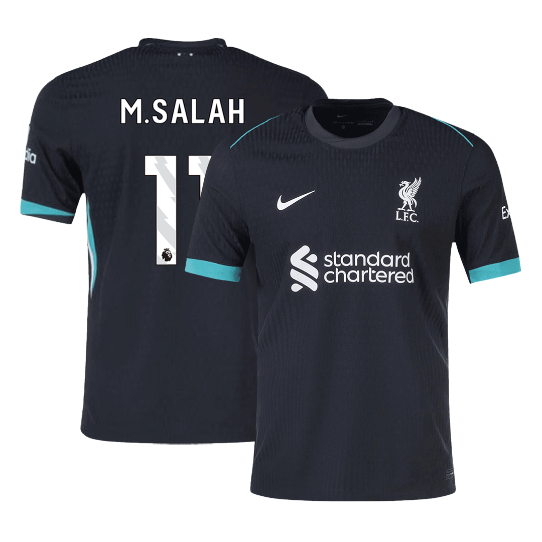 Liverpool M.SALAH #11 Away Soccer Jersey Authentic 2024/25 - Football Shirt | SmartJerseys | Official Quality