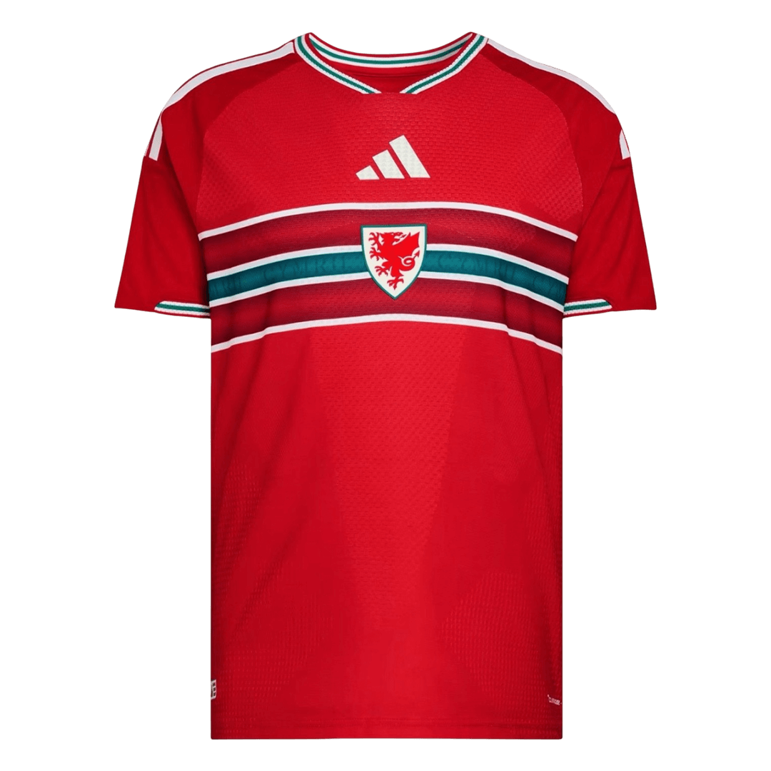Wales Home Soccer Jersey World Cup 2026 Red - Football Shirt | SmartJerseys | Official Quality