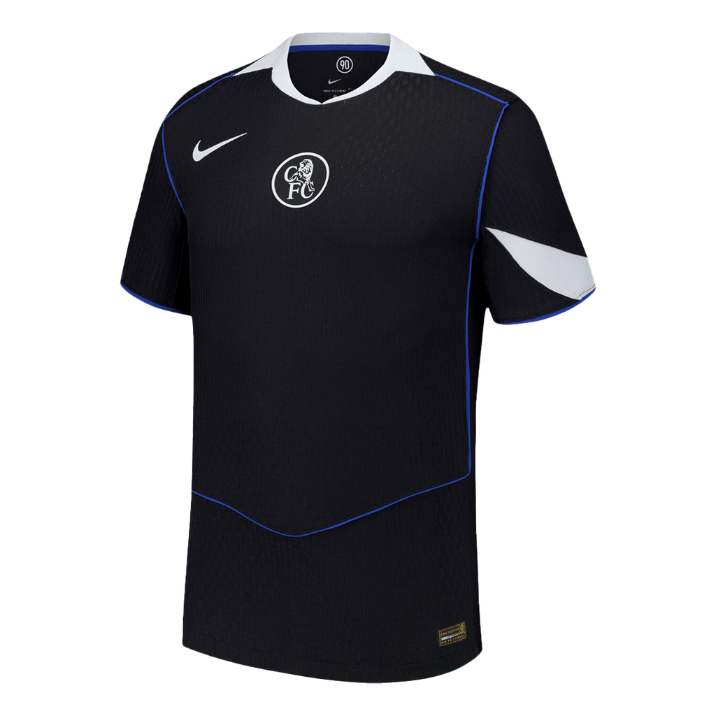 Authentic Chelsea Third Away Soccer Jersey 25/26 Black - Football Shirt | SmartJerseys | Official Quality