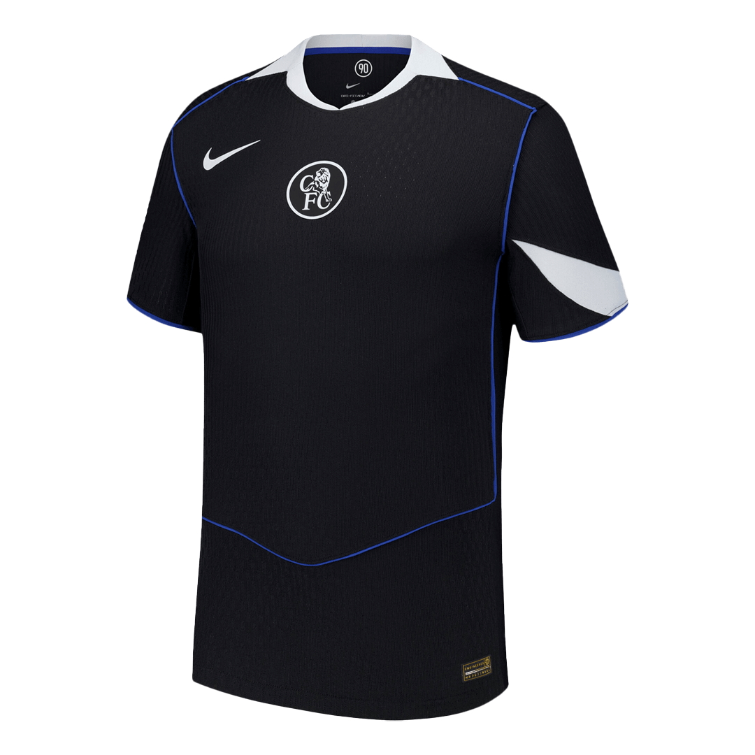 Authentic Chelsea Third Away Soccer Jersey 25/26 Black - Football Shirt | SmartJerseys | Official Quality