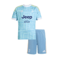 Kid's Juventus Away Soccer Jersey Kit 25/26 Blue - Football Shirt | SmartJerseys | Official Quality