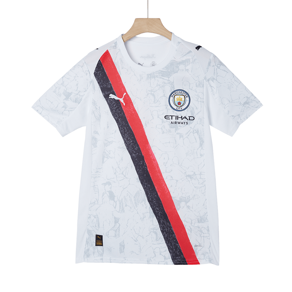 Manchester City KidSuper Soccer Jersey 2025/26 White - Club World Cup
