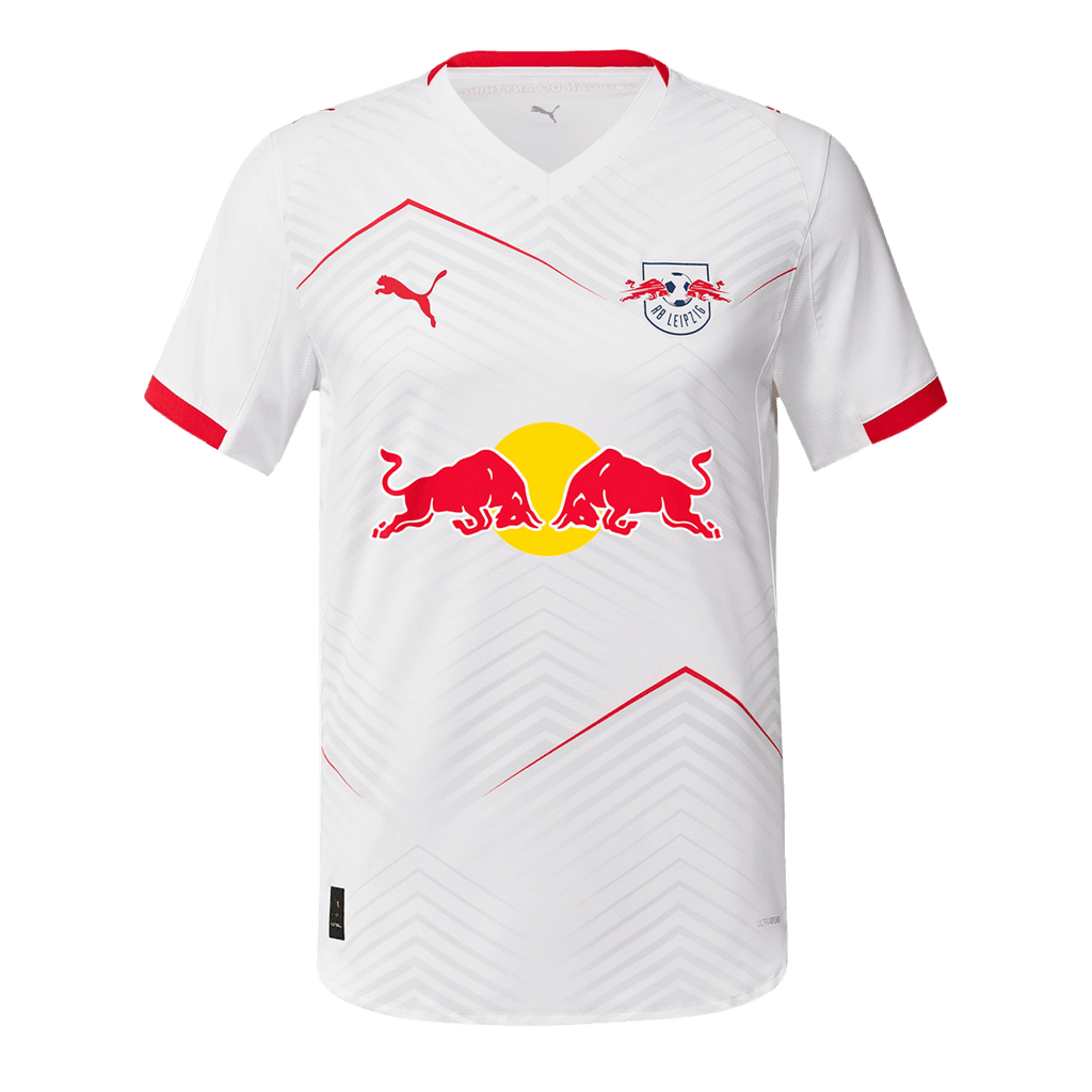 Authentic RB Leipzig Home Soccer Jersey 25/26 White - Football Shirt | SmartJerseys | Official Quality