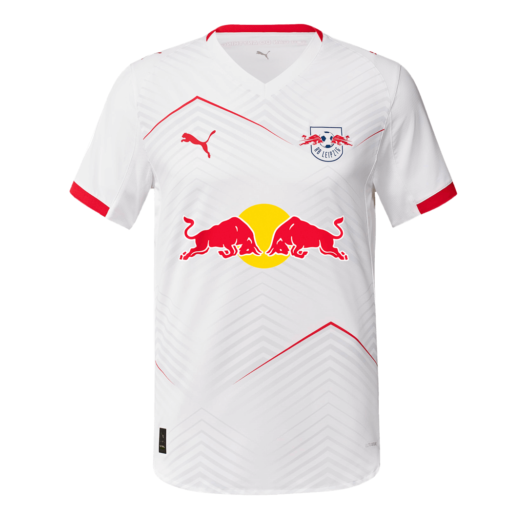 Authentic RB Leipzig Home Soccer Jersey 25/26 White - Football Shirt | SmartJerseys | Official Quality