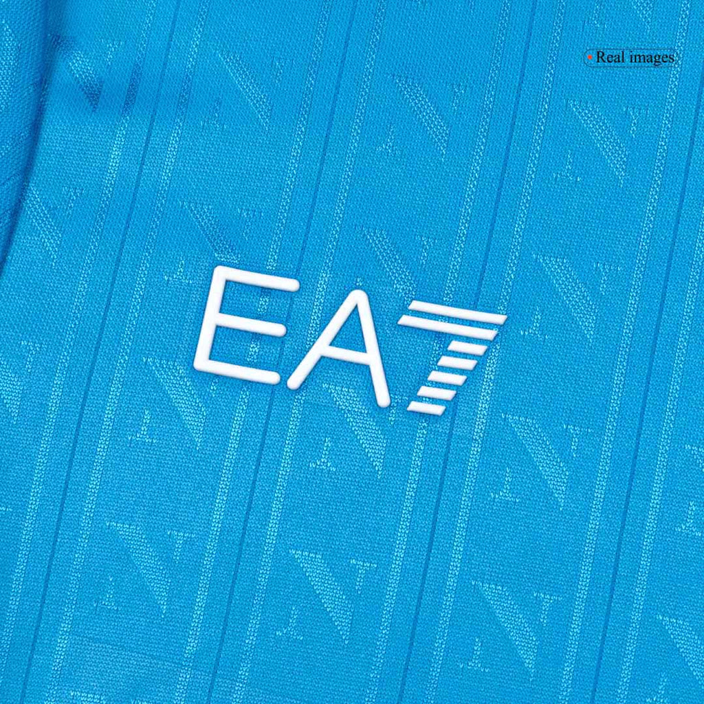 Camiseta de fútbol local del Napoli 2025/26 azul