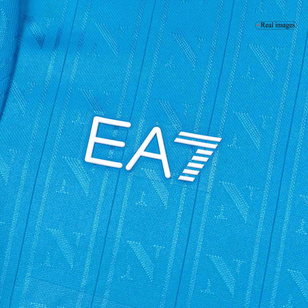 Camiseta de fútbol local del Napoli 2025/26 azul