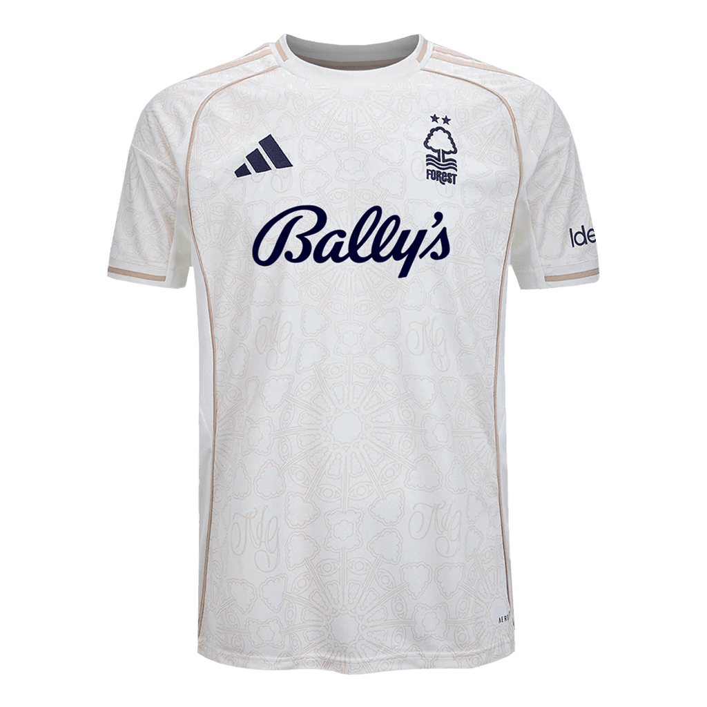 Nottingham Forest Away Soccer Jersey 2025/26 - Football Shirt | SmartJerseys | Official Quality