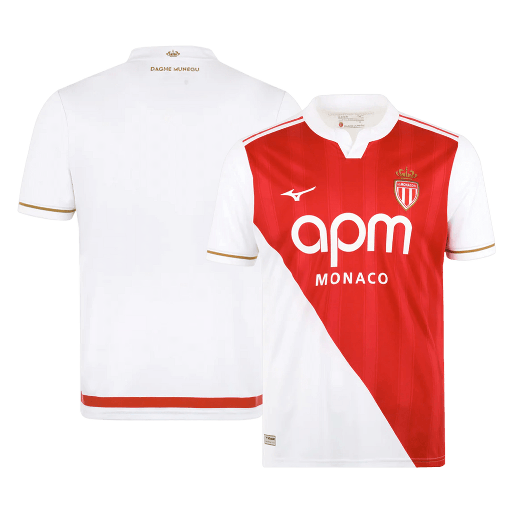 AS Monaco FC Home Soccer Jersey 2025/26