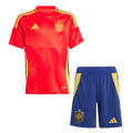 Spain Home Jersey Kit EURO 2024 Kids(Jersey+Shorts) - Football Shirt | SmartJerseys | Official Quality