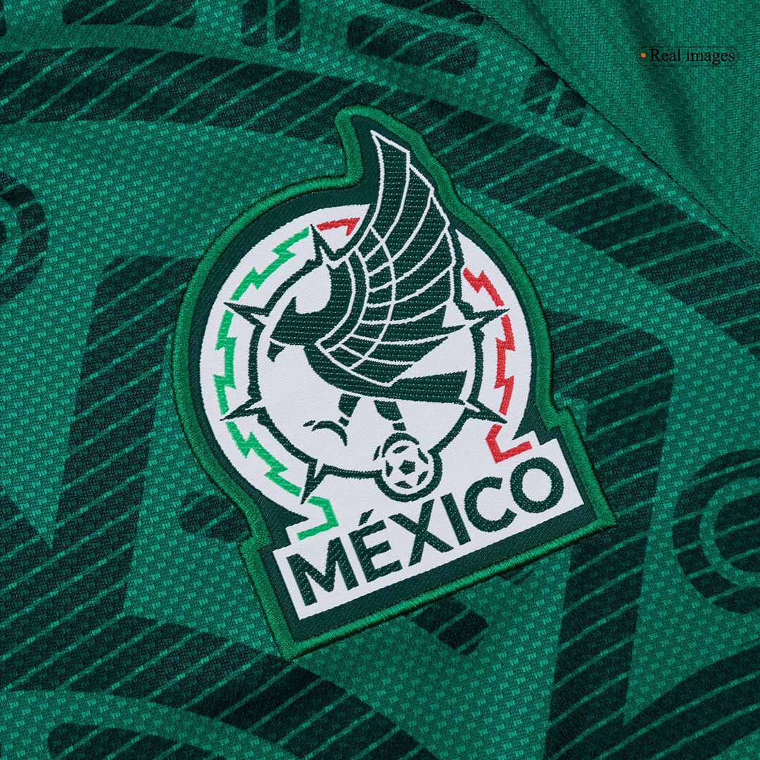 Camiseta de fútbol local de manga larga de México 2026