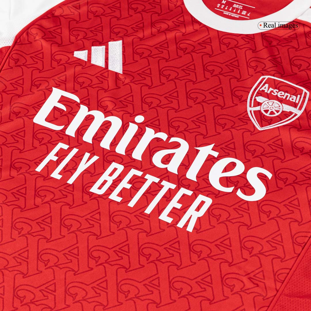 SAKA #7 Maillot de football Arsenal Domicile 2025/26 Rouge