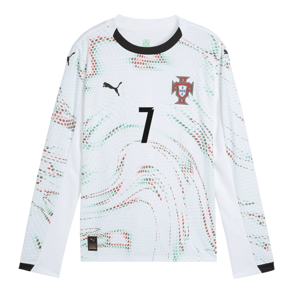Portugal RONALDO #7 Away Soccer Jersey 2025