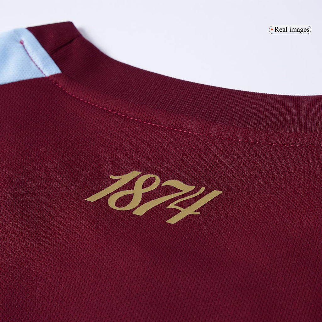 Maillot domicile d'Aston Villa 2025/26