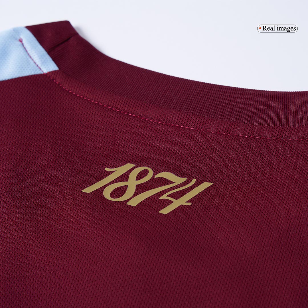 Maillot domicile d'Aston Villa 2025/26