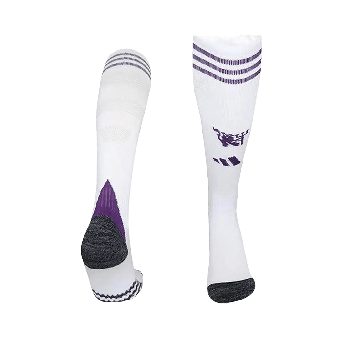 Manchester United Away Soccer Socks 2025/26 Kid - Football Shirt | SmartJerseys | Official Quality