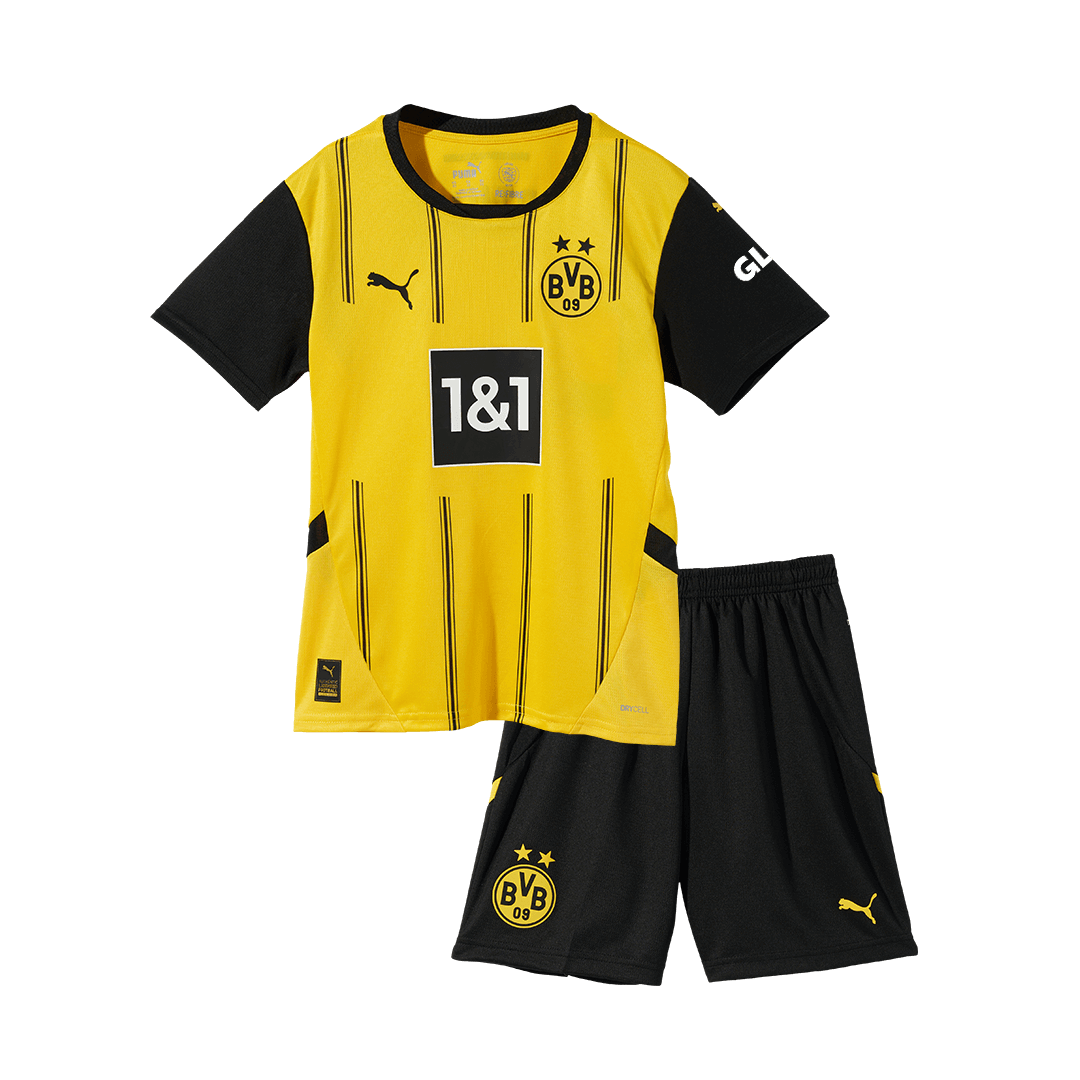 Dortmund Home Jersey Kit  Kids(Jersey+Shorts)