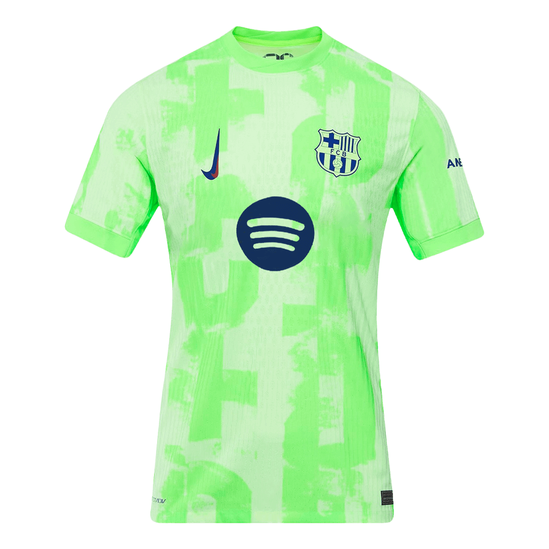 Barcelona Third Away Soccer Jersey Authentic 2024/25-（Spotify Logo Without Text） - Football Shirt | SmartJerseys | Official Quality