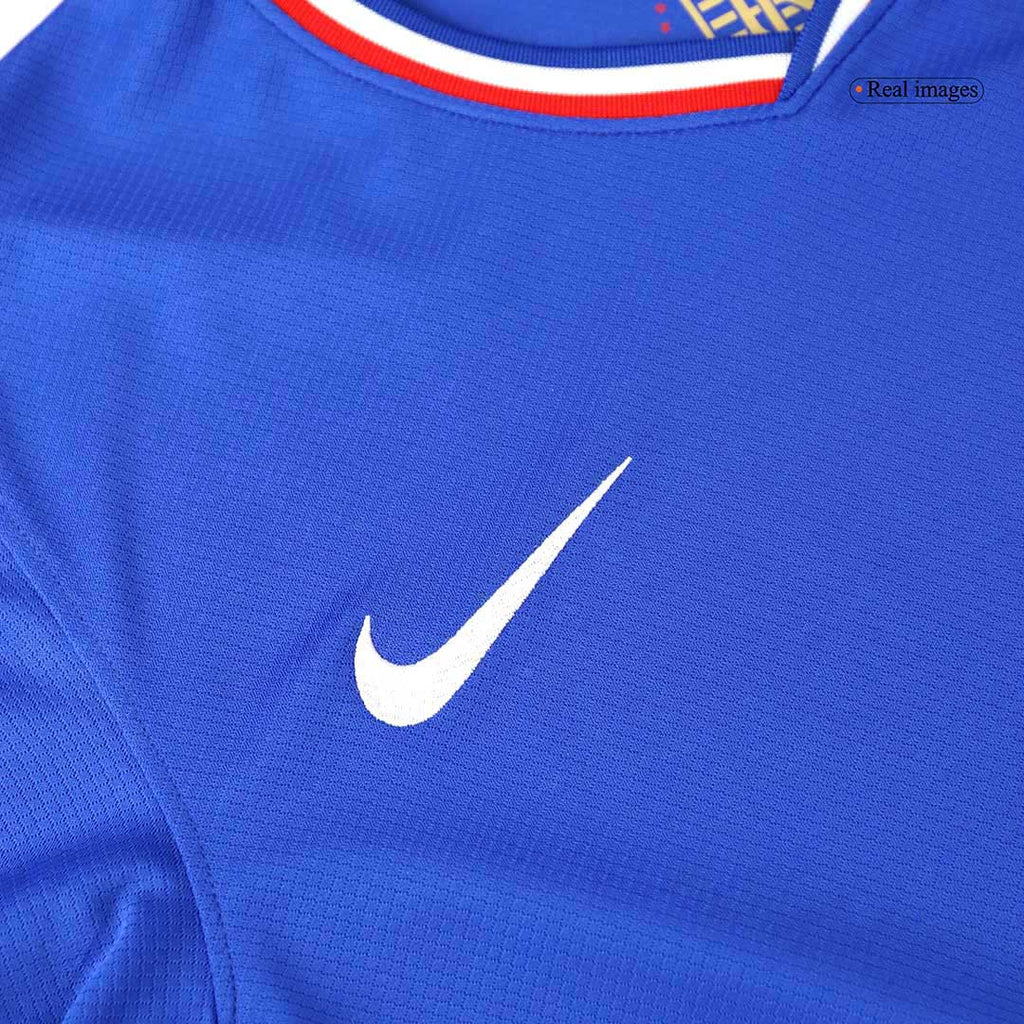 Camiseta Futbol NKUNKU #18 Francia Eurocopa Local 2024 Azul 