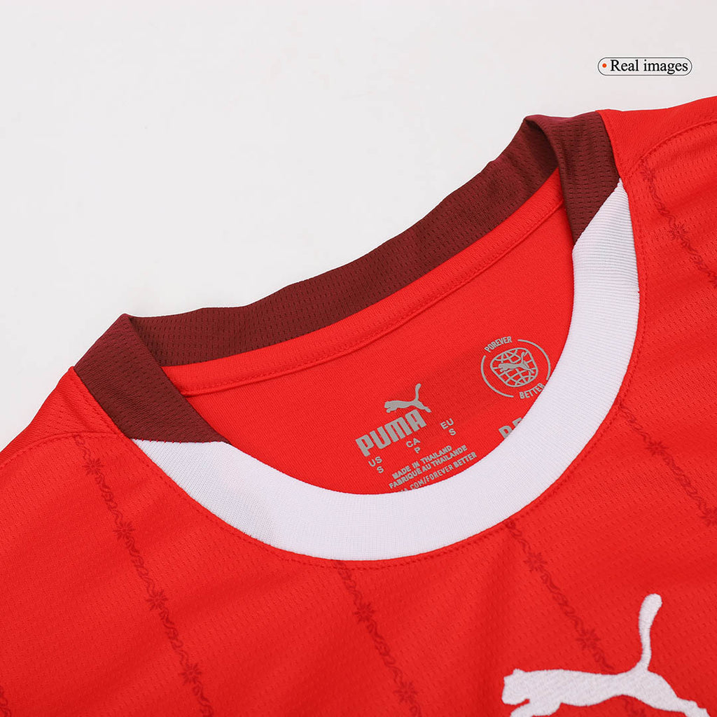Camiseta local de Suiza para la Eurocopa 2024