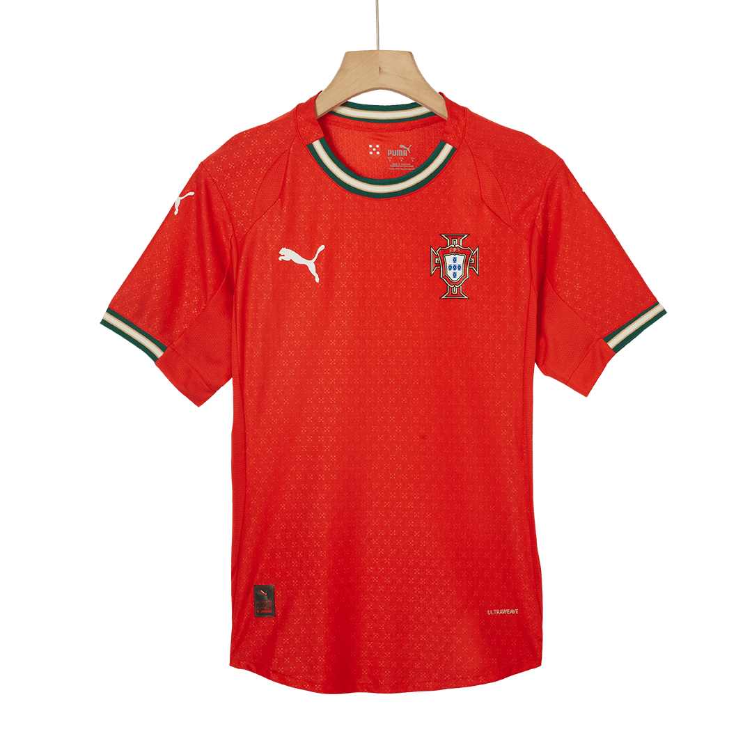 Maillot domicile authentique de l'équipe de football du Portugal 2025