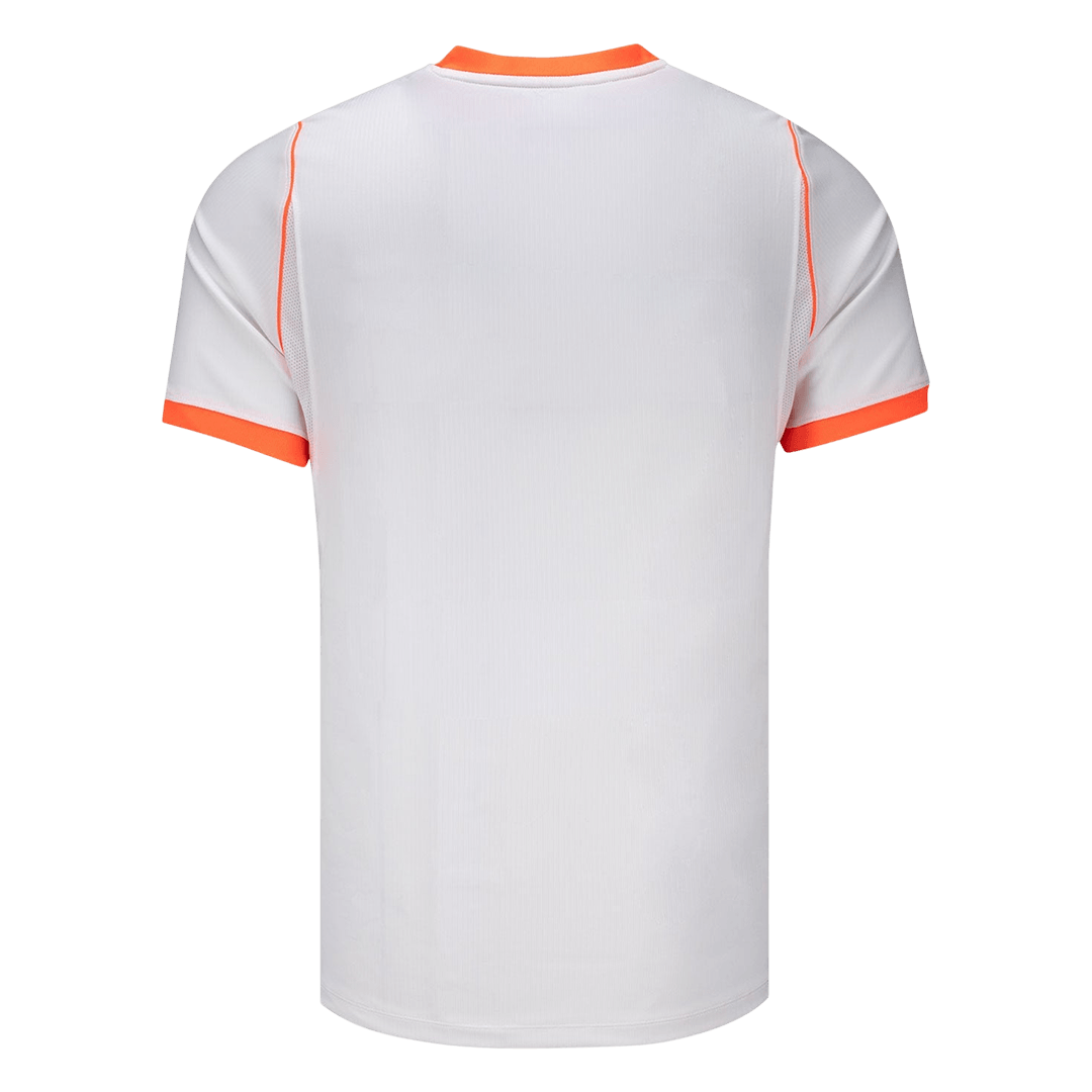 VIRGIL #4 Netherlands Away Soccer Jersey World Cup 2026 White