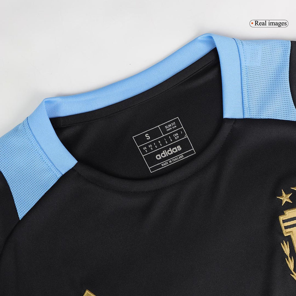 Camiseta de entrenamiento prepartido de Argentina para la Copa América 2024 - Negra