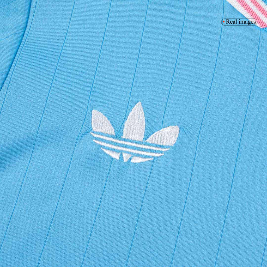 Kid's Inter Miami Third away Soccer Jersey Kit(Jersey+Shorts) 2025 Blue