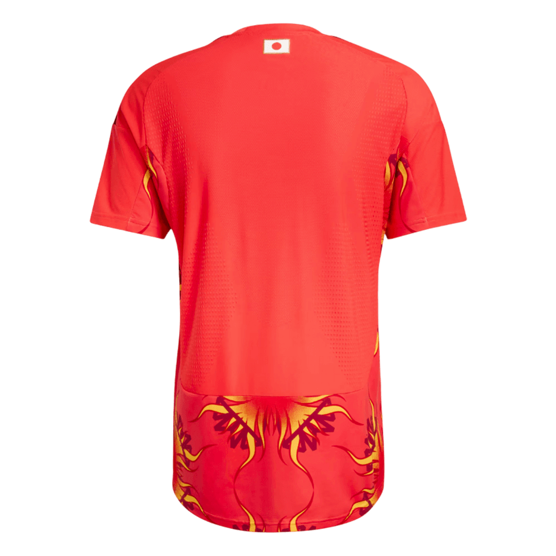 Maillot de gardien de but du Japon pour la Coupe du Monde de la FIFA 2026 (Rouge)