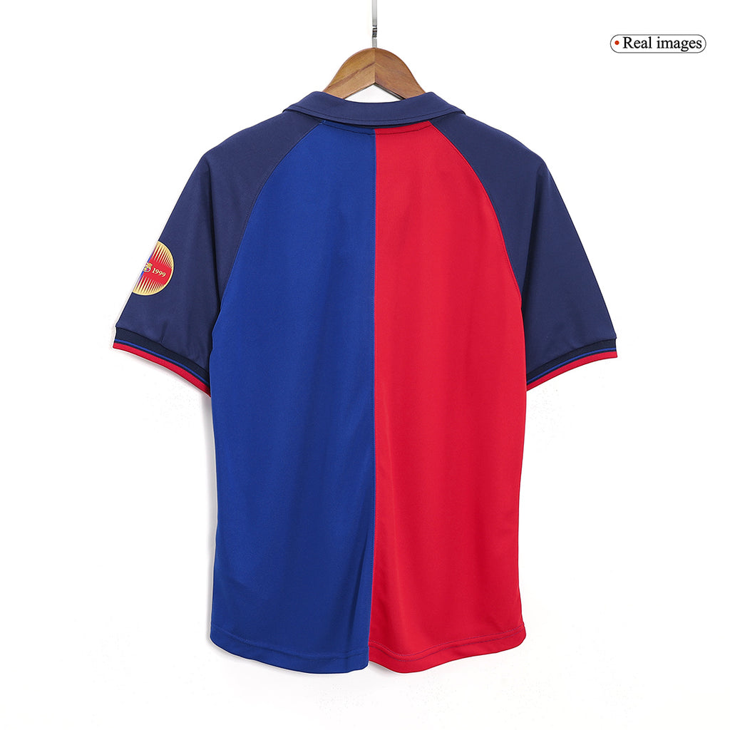 Maillot domicile Barcelone rétro 1999/00