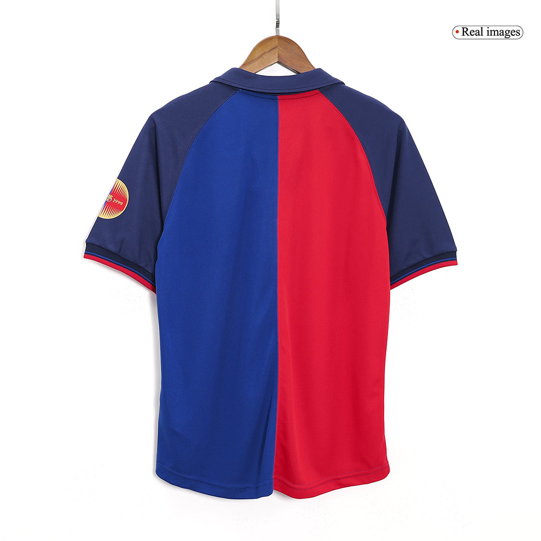 Maillot domicile Barcelone rétro 1999/00