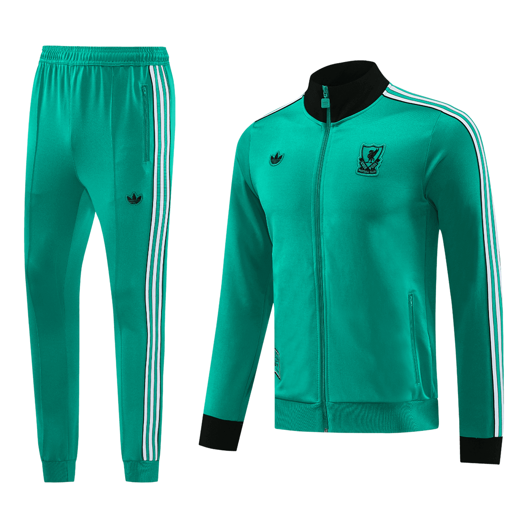 Liverpool Training Kit 2025/26 - Green (Top+Pants)
