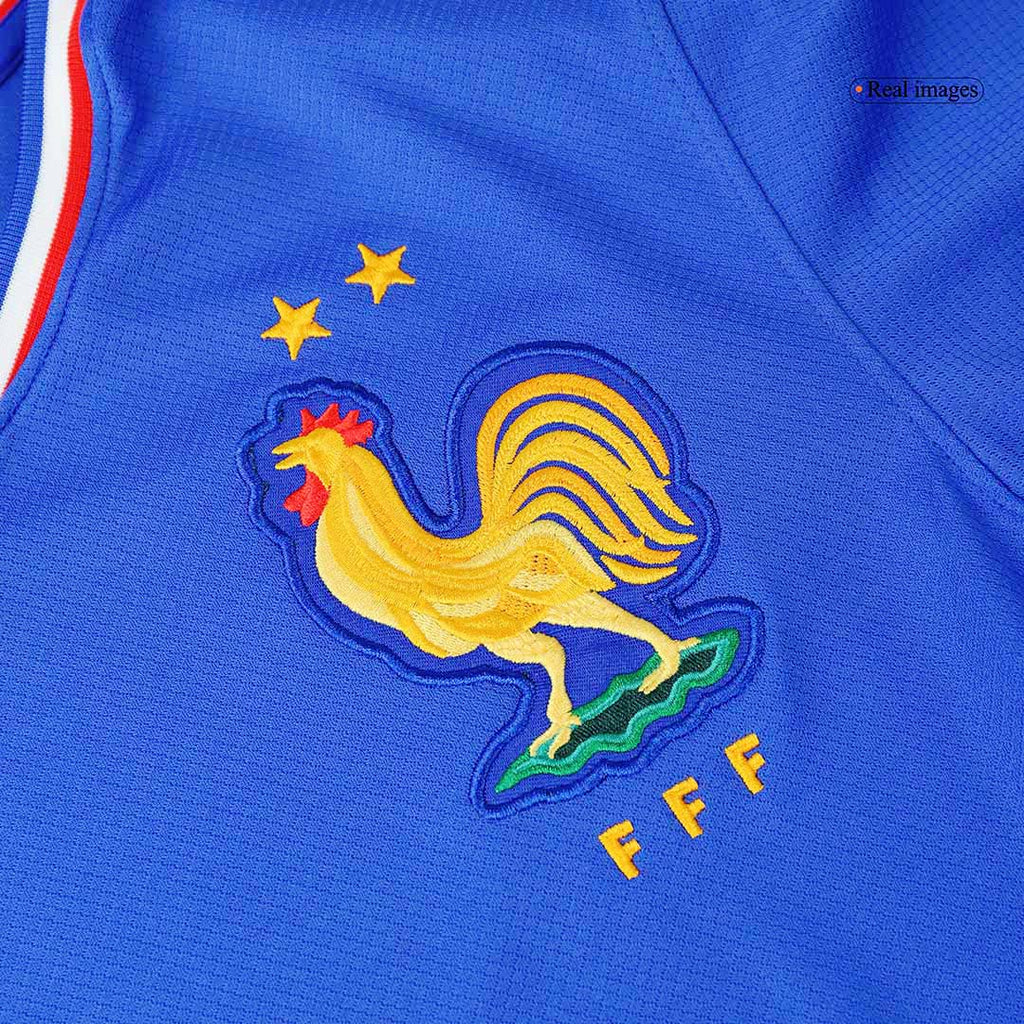 Camiseta Futbol NKUNKU #18 Francia Eurocopa Local 2024 Azul 