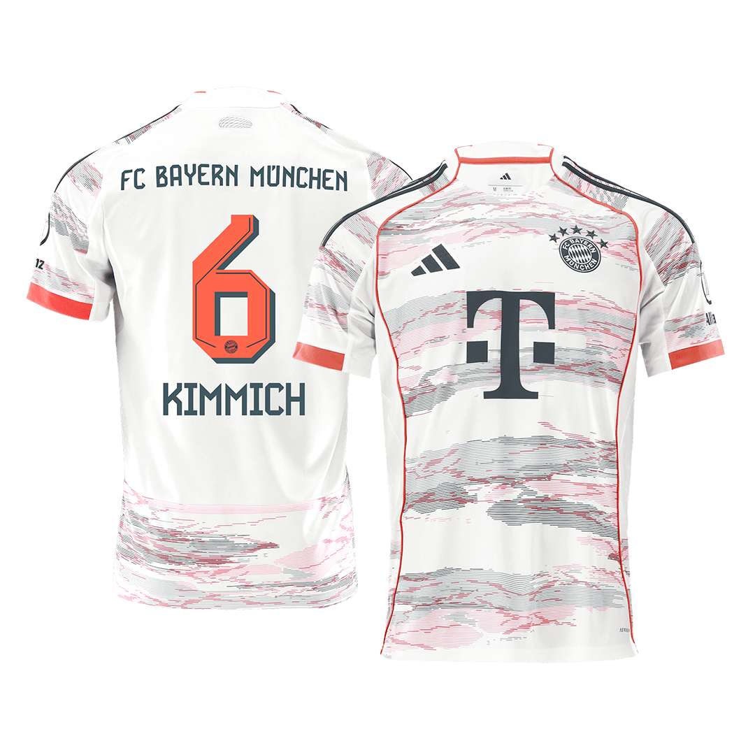 Bayern Munich KIMMICH #6 Away Soccer Jersey 2025/26 - Football Shirt | SmartJerseys | Official Quality