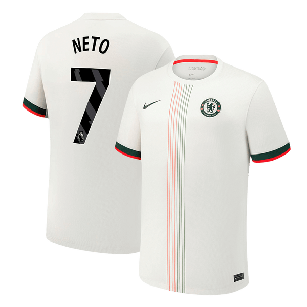 Chelsea NETO #7 Away Soccer Jersey 2025/26 - Football Shirt | SmartJerseys | Official Quality