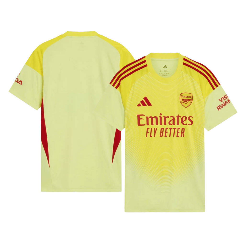 Arsenal Goalkeeper Soccer Jersey 2025/26 Yellow