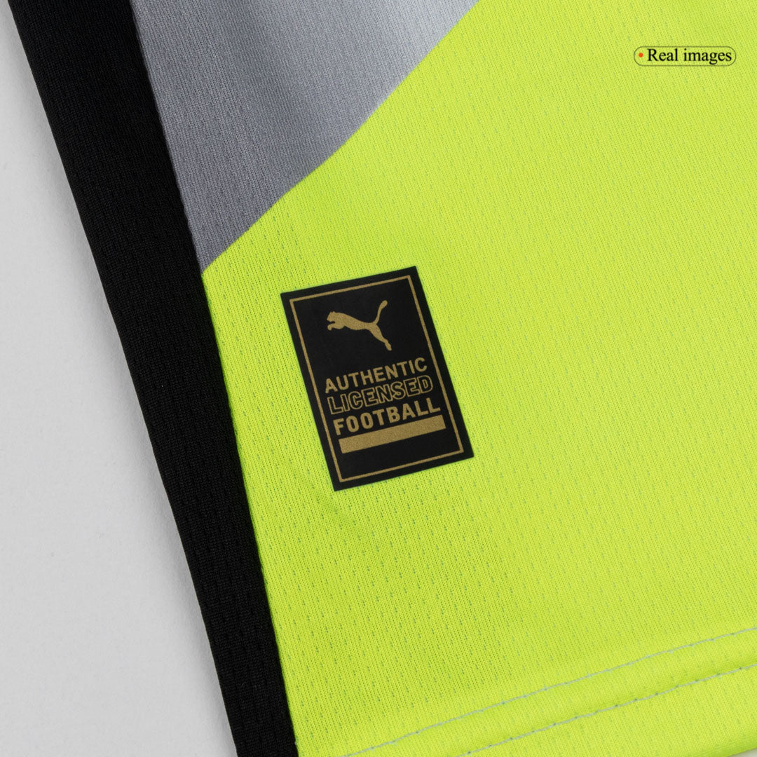25/26 Kid's Borussia Dortmund Away Kit(Jersey+Shorts) Gray