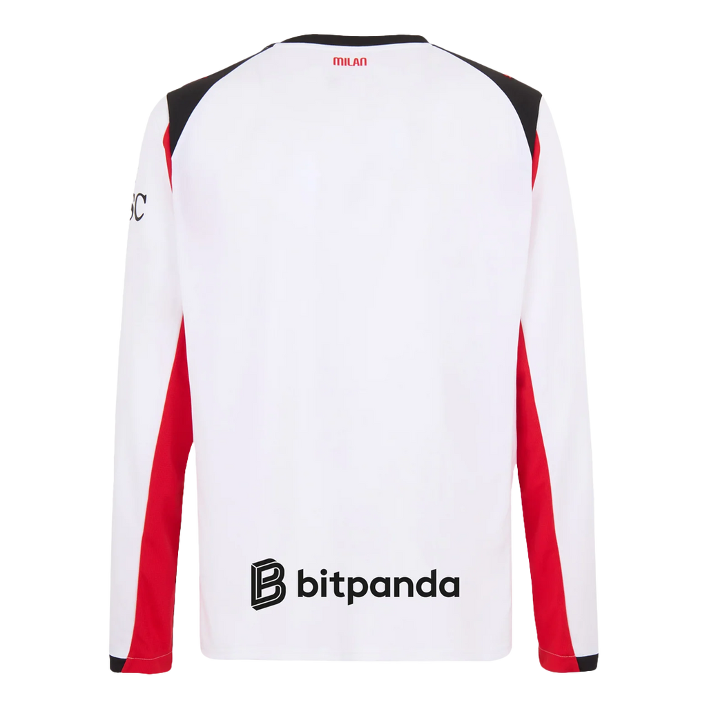 AC Milan Long Sleeve Away Soccer Jersey 2025/26