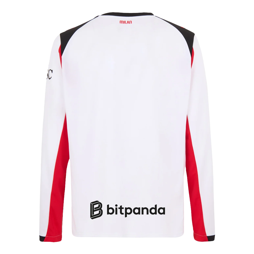 AC Milan Long Sleeve Away Soccer Jersey 2025/26